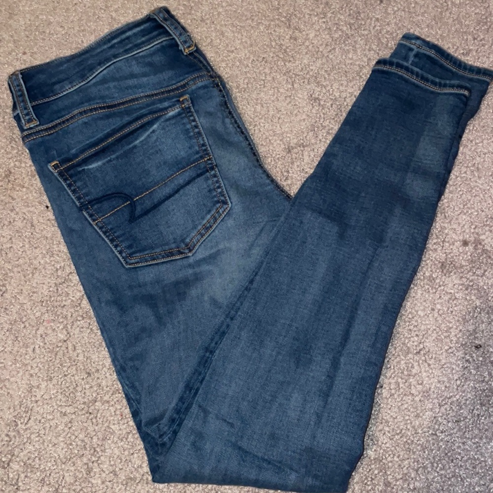 American Eagle “super stretch” skinny jeans